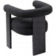 Meridian Furniture Barrel Black Dining Chair