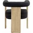 Meridian Furniture Barrel Black Dining Chair