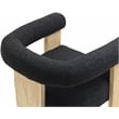Meridian Furniture Barrel Black Dining Chair