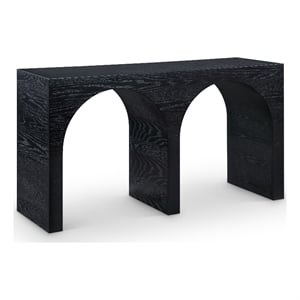 Meridian Furniture June Black Oak Console Table