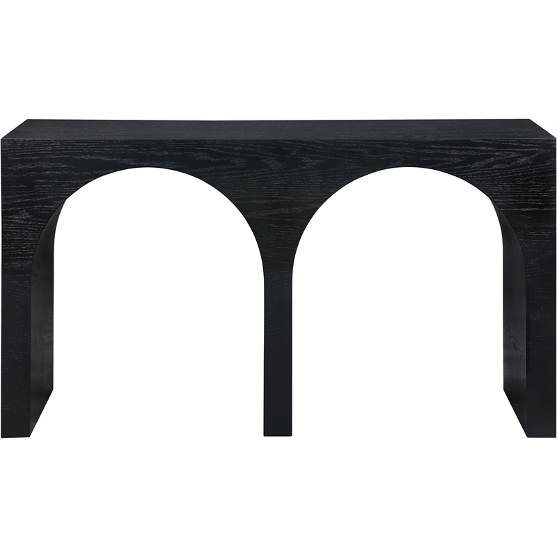 Meridian Furniture June Black Oak Console Table