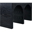Meridian Furniture June Black Oak Console Table