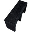 Meridian Furniture June Black Oak Console Table