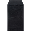 Meridian Furniture June Black Oak Console Table