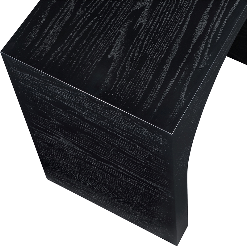 Meridian Furniture June Black Oak Console Table