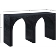 Meridian Furniture June Black Oak Console Table