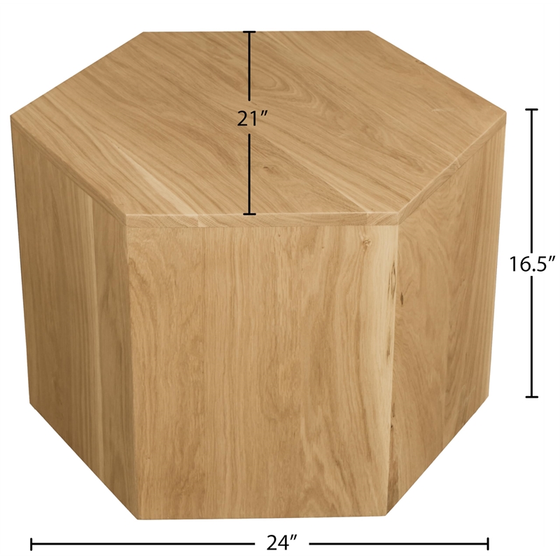Meridian Furniture Eternal 3-Pc. Black Oak Wood Coffee Table