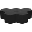 Meridian Furniture Eternal 5-Pc. Black Oak Wood Coffee Table