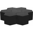 Meridian Furniture Eternal 7-Pc. Black Oak Wood Coffee Table