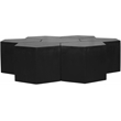 Meridian Furniture Eternal 7-Pc. Black Oak Wood Coffee Table