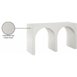 Meridian Furniture June Cream Oak Console Table