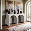 Meridian Furniture June Cream Oak Console Table