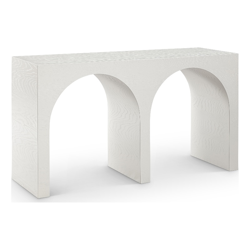 Meridian Furniture June Cream Oak Console Table