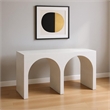Meridian Furniture June Cream Oak Console Table