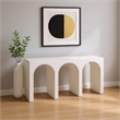 Meridian Furniture June Cream Oak Console Table