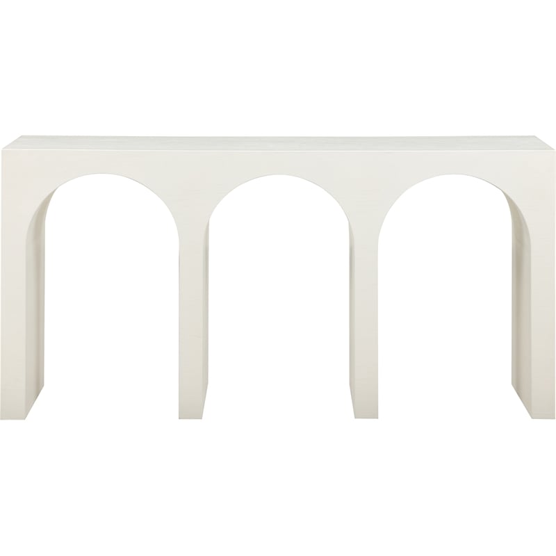 Meridian Furniture June Cream Oak Console Table
