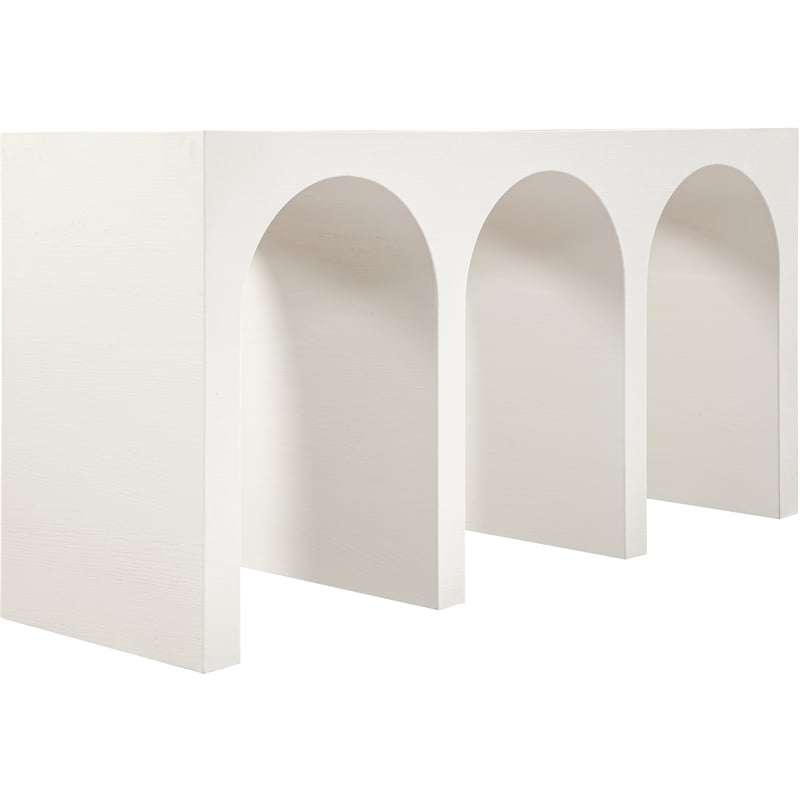 Meridian Furniture June Cream Oak Console Table