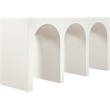 Meridian Furniture June Cream Oak Console Table