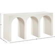 Meridian Furniture June Cream Oak Console Table