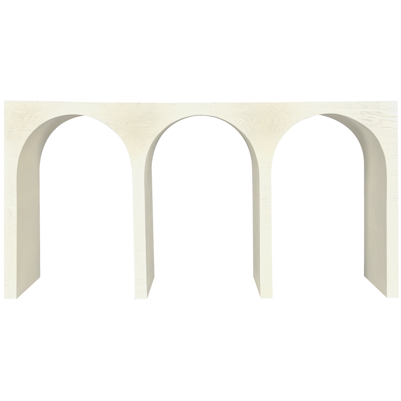 Meridian Furniture June Cream Oak Console Table