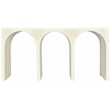 Meridian Furniture June Cream Oak Console Table