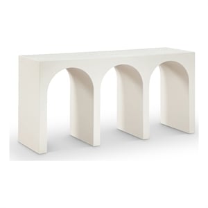Meridian Furniture June Cream Oak Console Table
