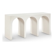 Meridian Furniture June Cream Oak Console Table