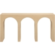 Meridian Furniture June White Oak Console Table