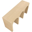 Meridian Furniture June White Oak Console Table