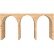 Meridian Furniture June White Oak Console Table