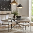Meridian Furniture Xander Chrome Dining Table