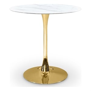 Meridian Furniture Holly 36&quot Gold Counter Height Table