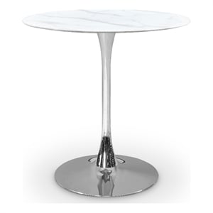 Meridian Furniture Holly 36&quot Chrome Counter Height Table