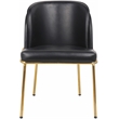 Meridian Furniture Jagger Black Vegan Leather Dining Chair (Set of 2)