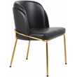 Meridian Furniture Jagger Black Vegan Leather Dining Chair (Set of 2)