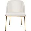 Meridian Furniture Jagger White Vegan Leather Dining Chair (Set of 2)