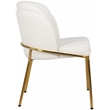 Meridian Furniture Jagger White Vegan Leather Dining Chair (Set of 2)