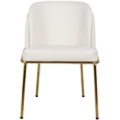 Meridian Furniture Jagger White Vegan Leather Dining Chair (Set of 2)