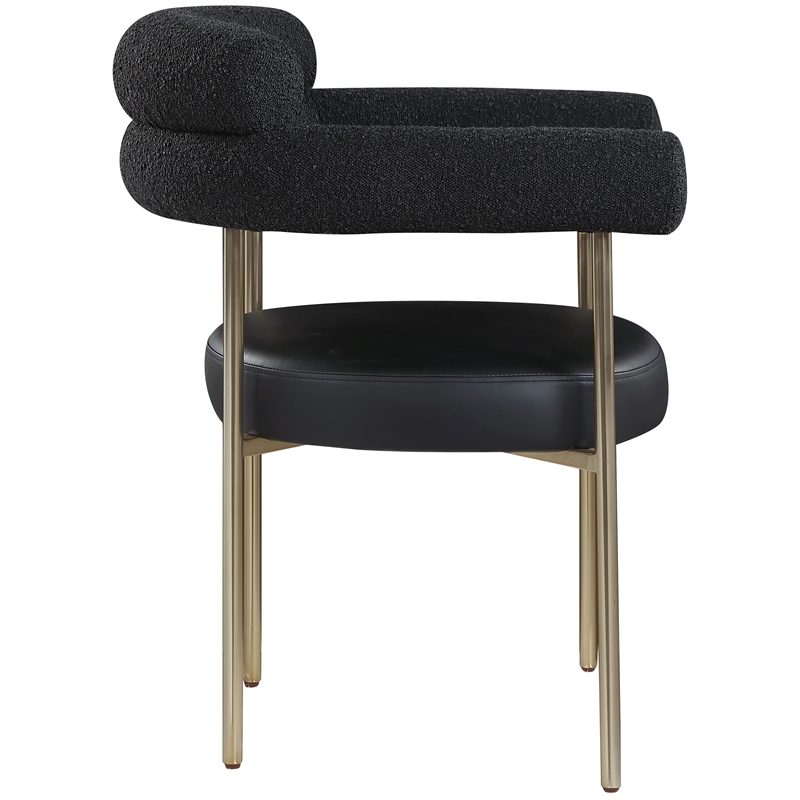 Meridian Furniture Blake Black Dining Chair (Set of 2)