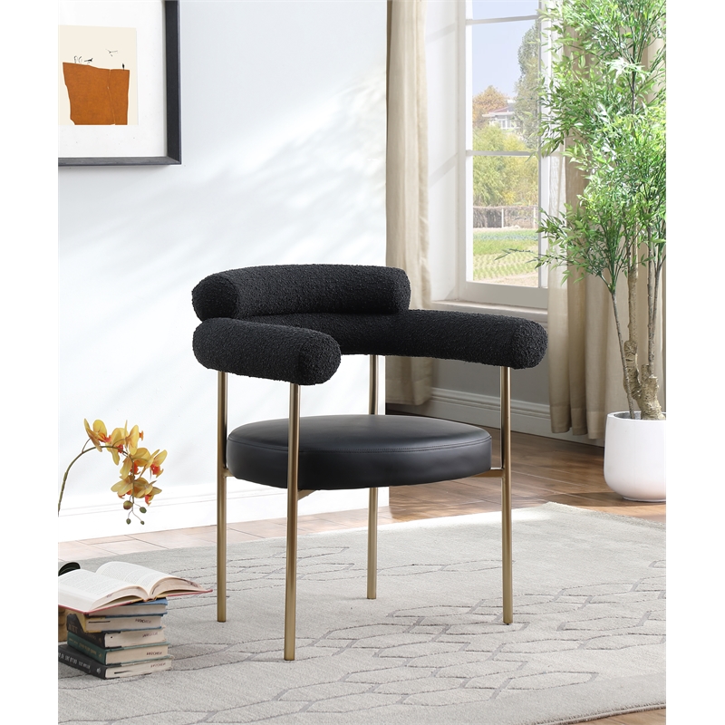 Meridian Furniture Blake Black Dining Chair (Set of 2)