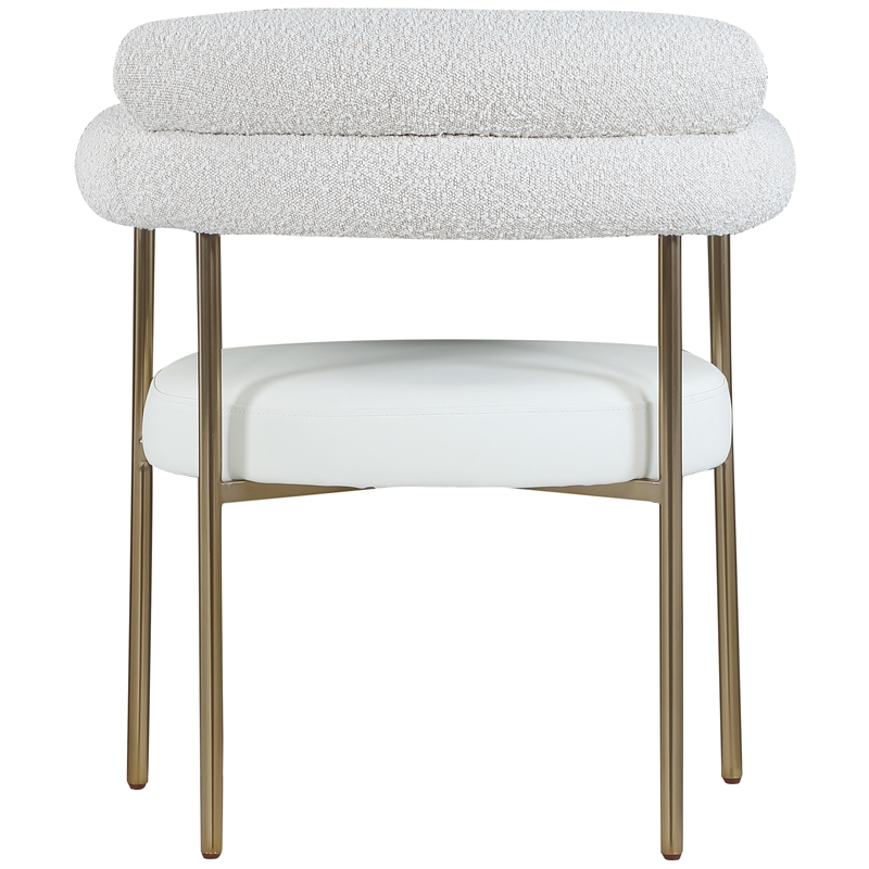 Meridian Furniture Blake Cream Dining Chair (Set of 2)