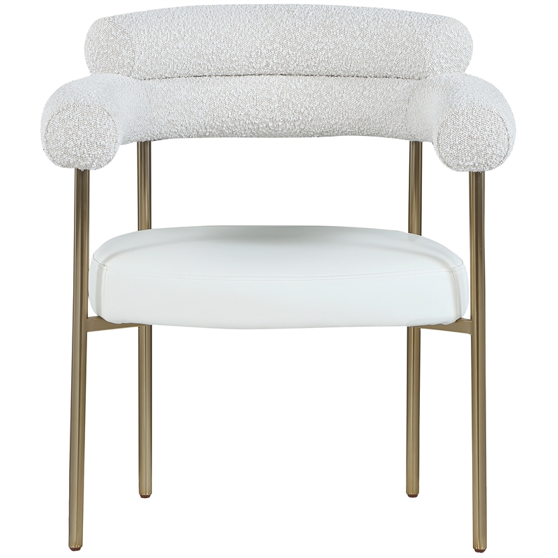 Meridian Furniture Blake Cream Dining Chair (Set of 2)