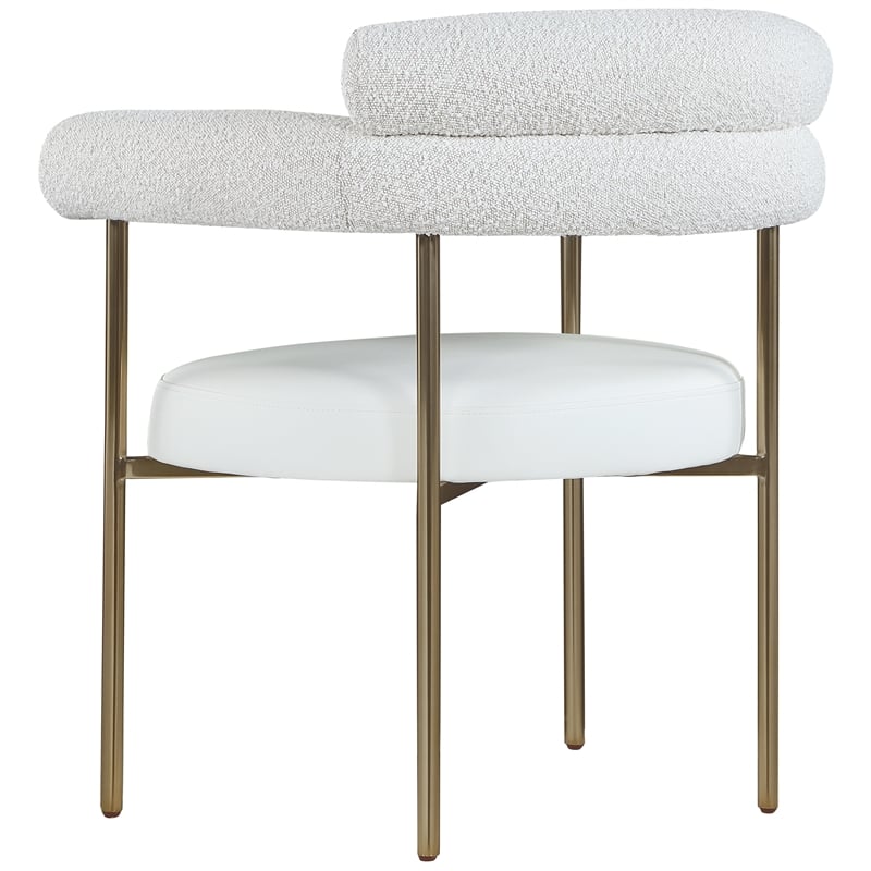 Meridian Furniture Blake Cream Dining Chair (Set of 2)