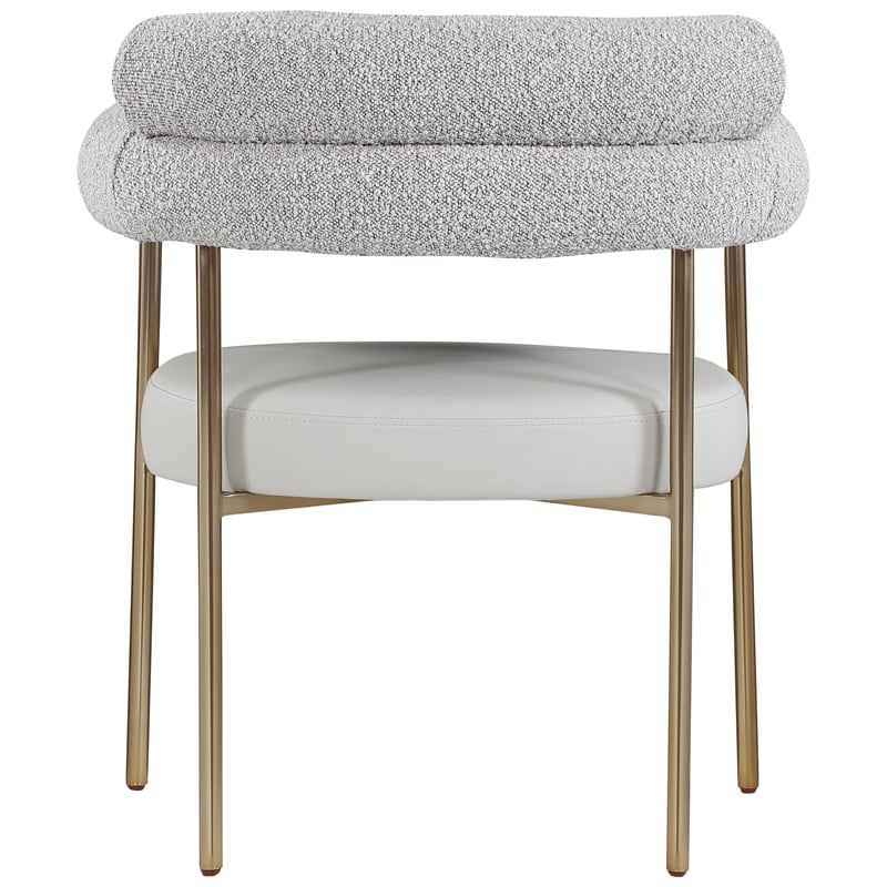Meridian Furniture Blake Taupe Dining Chair (Set of 2)
