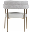 Meridian Furniture Blake Taupe Dining Chair (Set of 2)