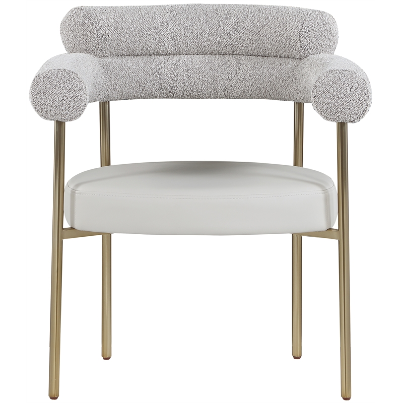 Meridian Furniture Blake Taupe Dining Chair (Set of 2)