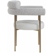 Meridian Furniture Blake Taupe Dining Chair (Set of 2)