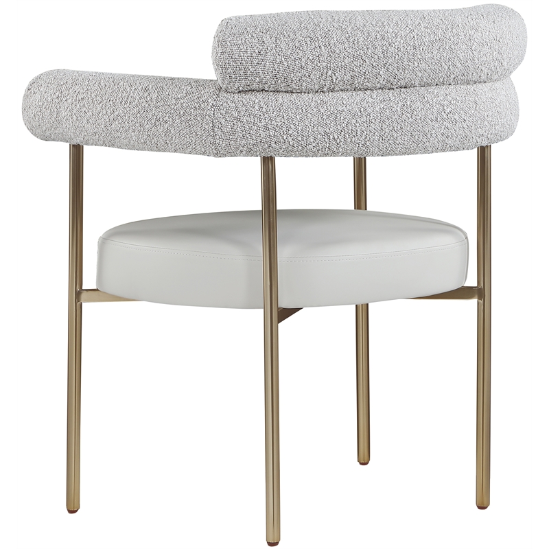 Meridian Furniture Blake Taupe Dining Chair (Set of 2)