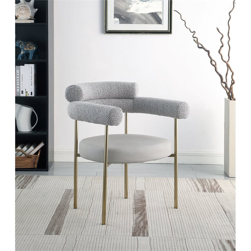 Meridian Furniture Blake Taupe Dining Chair (Set of 2)