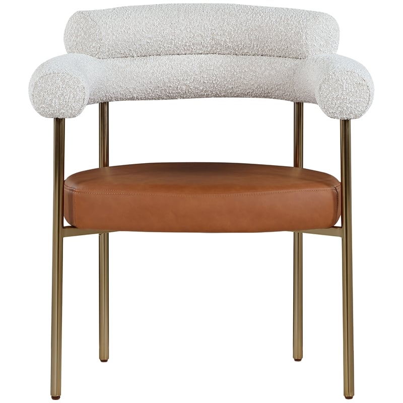 Meridian Furniture Blake Cognac Dining Chair (Set of 2)